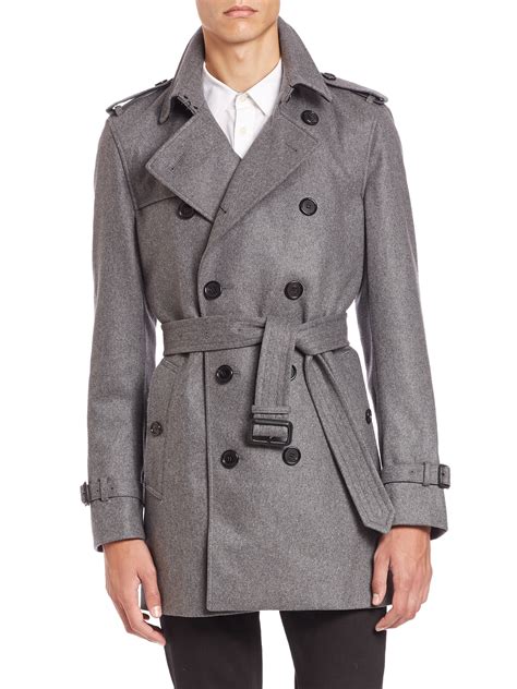 burberry men's kensington trench coat|burberry kensington cashmere trench coat.